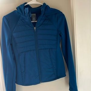 Girls Tek Gear thin coat size large 10-12 in good used condition